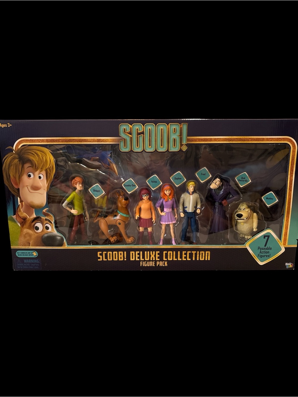 Scoob! Deluxe Collection 7-Piece Action Figure Pack - Multi-Color